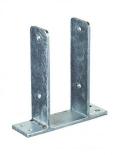 Ancre de poteau double