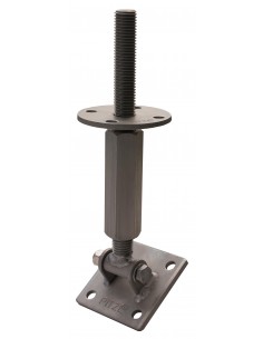Pied de poteau réglable D/G - Emboitement M24