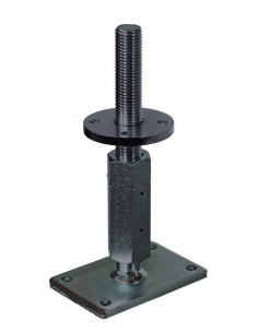 Pied de poteau réglable D/G - Emboitement M30