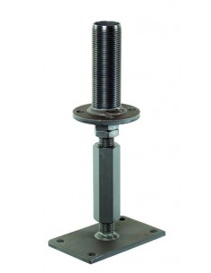 Pied de poteau réglable D/G - Emboitement M44