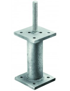 Pied de poteau fixe - Emboitement M24